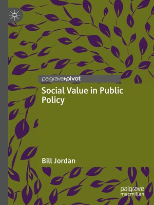 cover image of Social Value in Public Policy